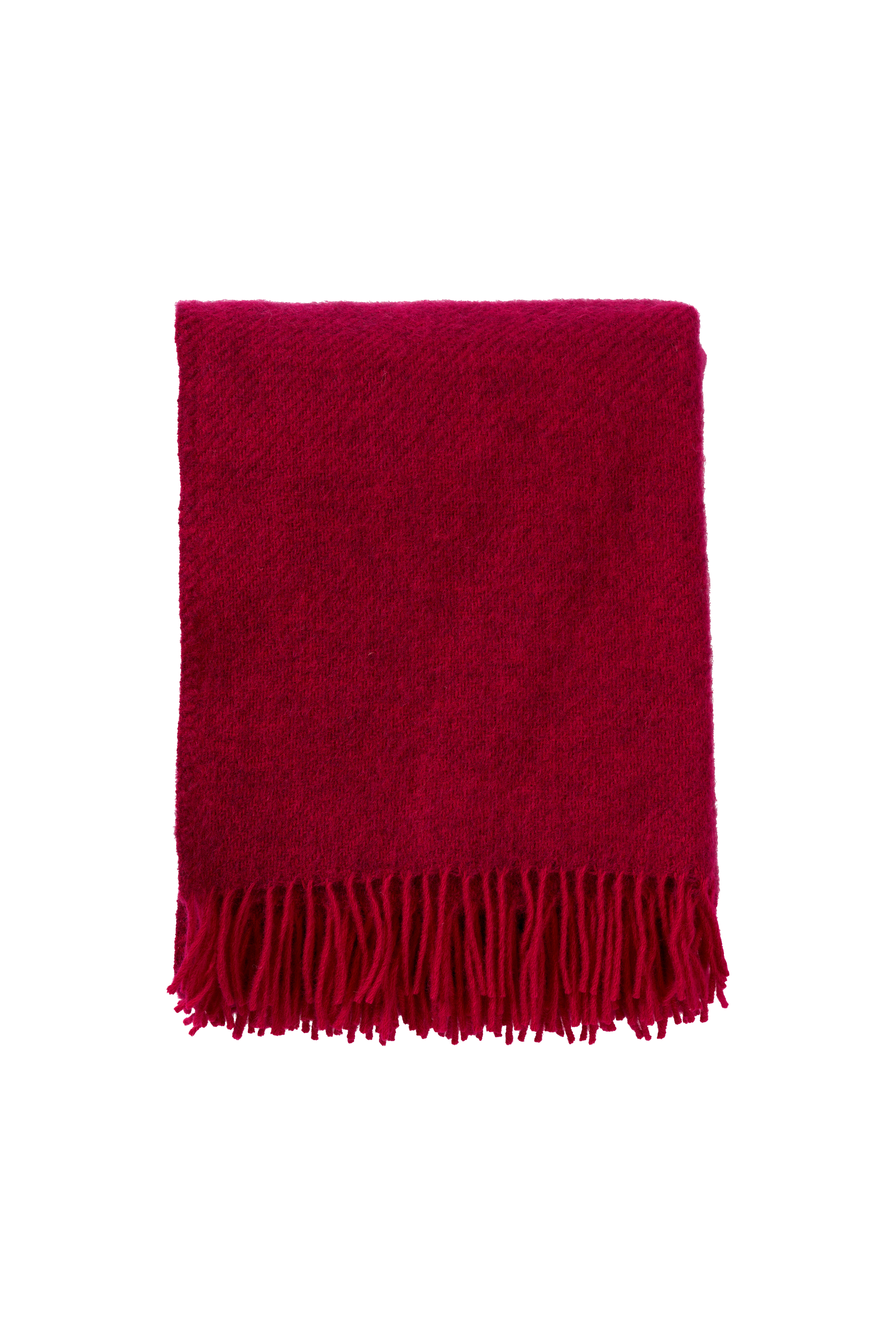 Klippan plaid GOTLAND (uitverkocht) - Cerise - UITVERKOCHT