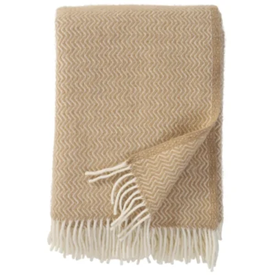 Klippan plaid SORBET - Zand - UITVERKOCHT